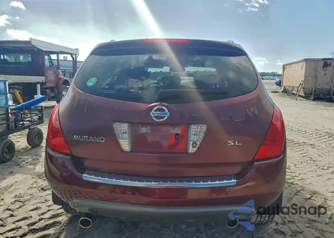 2007 Nissan Murano Sl z USA, uszkodzony, nr VIN JN8AZ08T27W516493